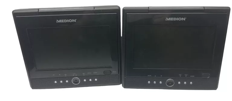 PRZENOŚNE DVD MEDION MD82767 / 2 MONITORY NA ZAGŁÓWKI