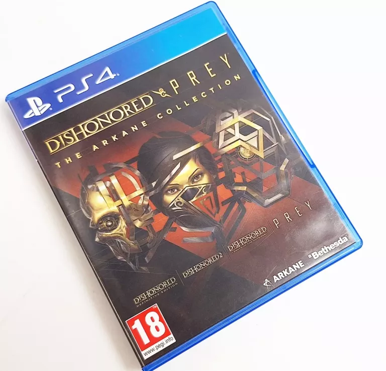 DISHONORED & PREY - ARKANE COLLECTION PS4 / PS5 - CZTERY GRY, PAKIET PL