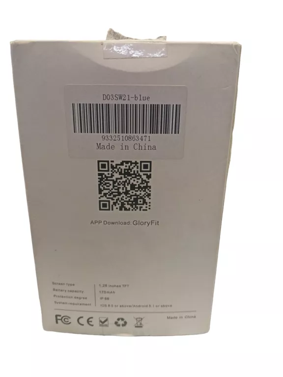 SMARTWATCH D03SW21 GRANATOWY