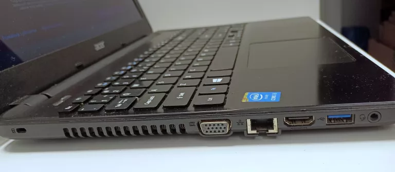 LAPTOP ACER Z5WAH INTEL CORE I3 RAM 4GB USZKODZONY