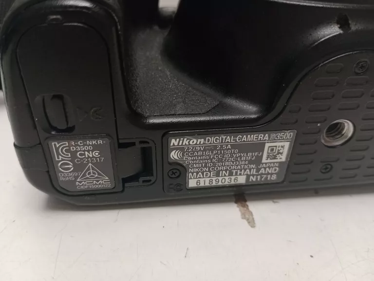 NIKON D3500 BODY + OBIEKTYW NIKON 18-55MM