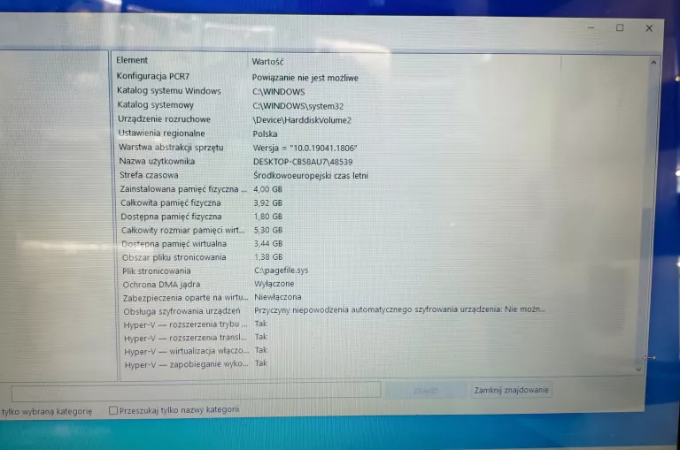 LAPTOP ACER Z5WAH INTEL CORE I3 RAM 4GB USZKODZONY