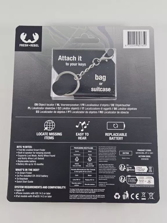 SMARTFINDER 3PAK FRESH'N REBEL LOKALIZATOR
