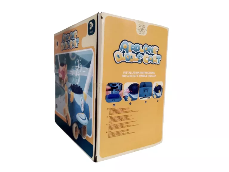 AIRPLANE BUBBLE CART SAMOLOCIK CHODZIK DO BANIEK