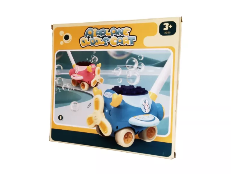 AIRPLANE BUBBLE CART SAMOLOCIK CHODZIK DO BANIEK