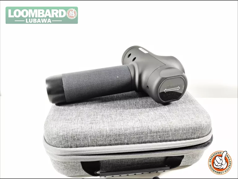 NETDOT PROFESJONALNY MASAŻER PISTOLET DO MASAŻU KPL