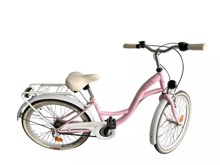 ROWER INDIGO 14 CALI KOŁA 24 RÓŻOWY