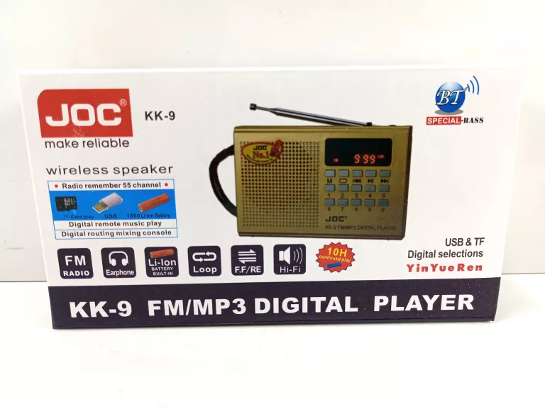 MINI RADIO JOC KK-9 Z BLUETOOTH
