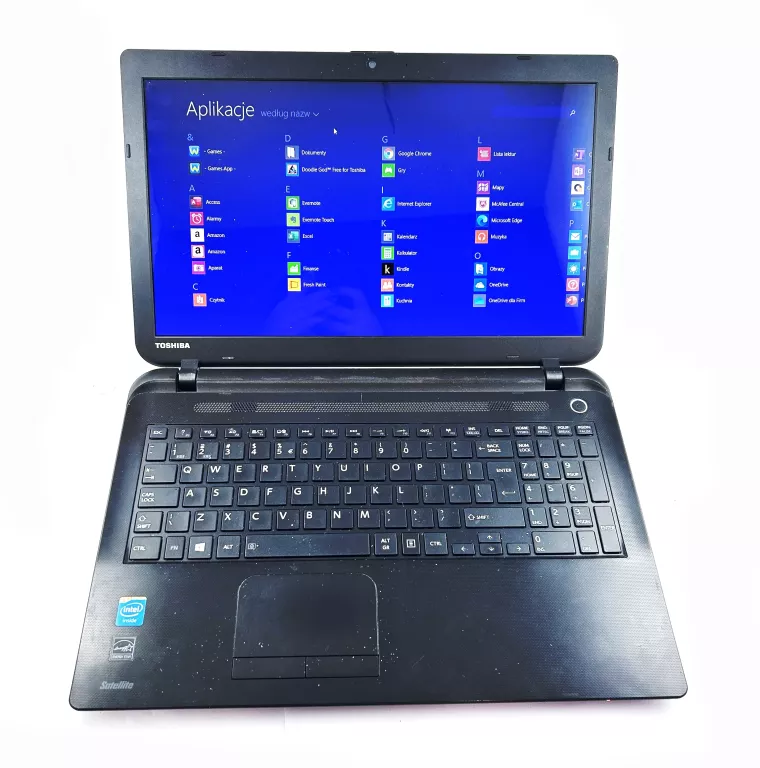 LAPTOP TOSHIBA SATELLITE C50-B-14D/ŁAD/ WIN8.1 500GB -   NA CZĘŚCI !!!