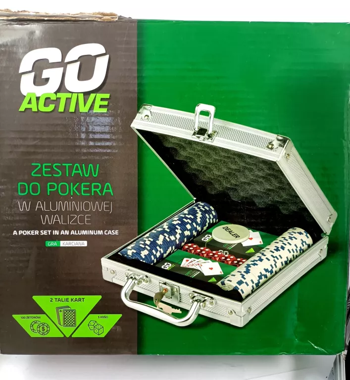 ZESTAW DO POKERA GO ACTIVE