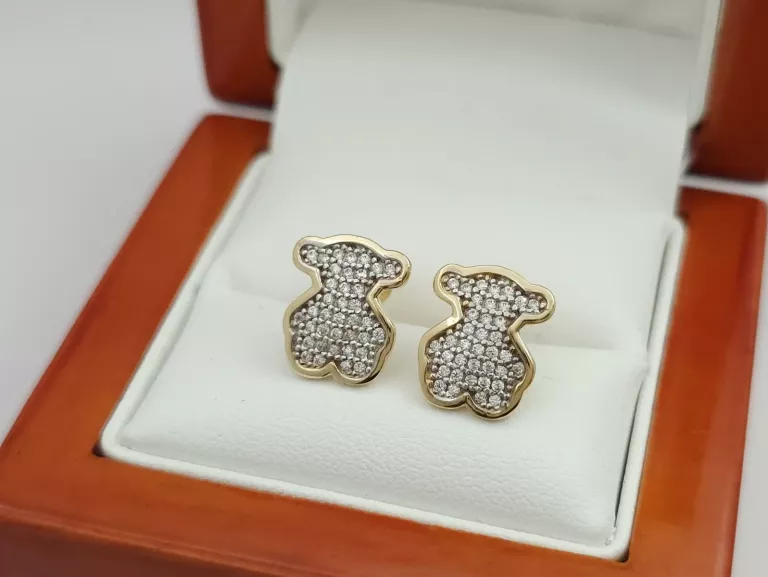 zlote-kolczyki-w-stylu-tous-cyrkonie-585-14k-220g-dlugosc-calkowita-450