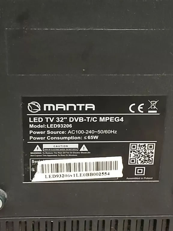 telewizor-manta-led-93206-32-stan-uzywany