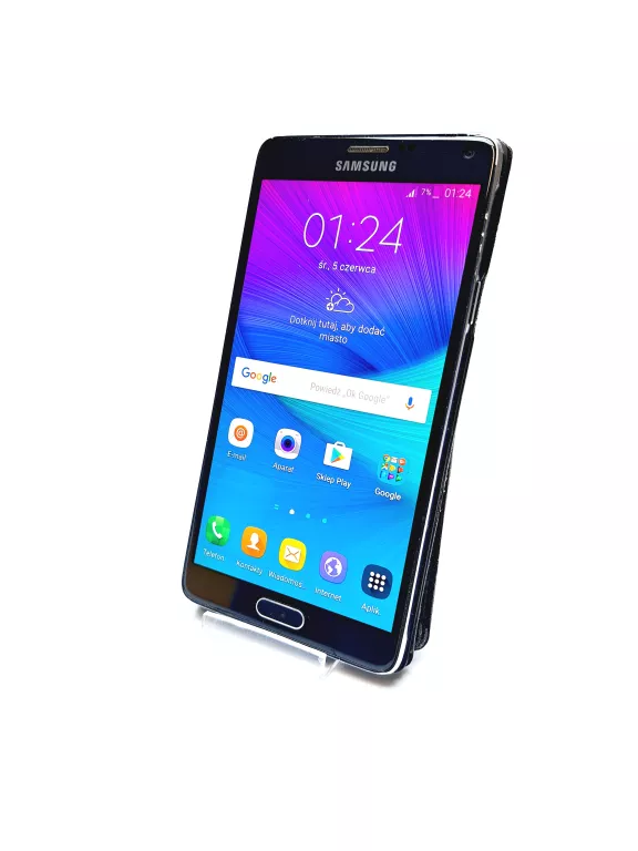 TELEFON SAMSUNG GALAXY NOTE 4 3/32GB Z RYSIKIEM
