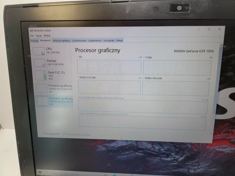 LAPTOP LAPTOP MSI MS 16J9 + ŁAD
