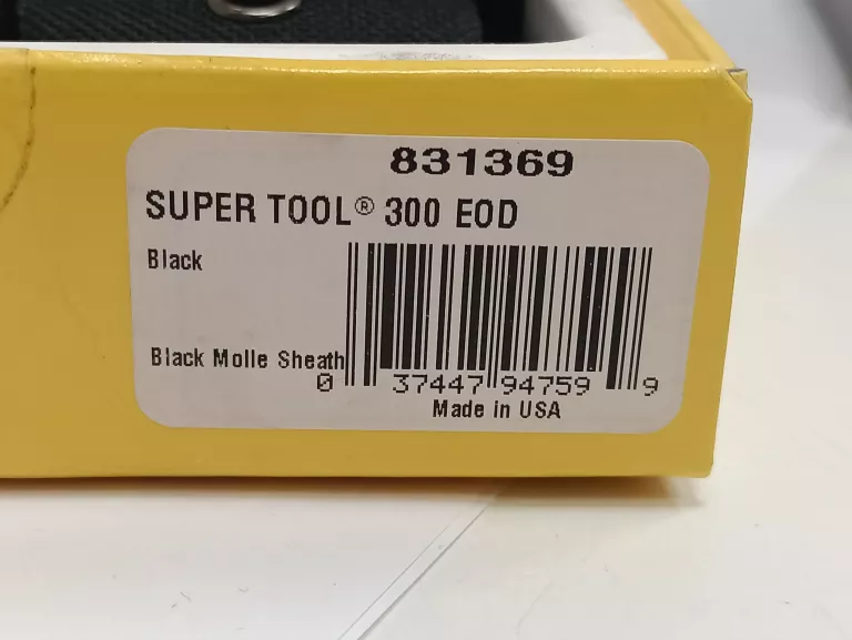 MULTITOOL LEATHERMAN SUPERTOOL 300 EOD BLACK !STAN BDB!
