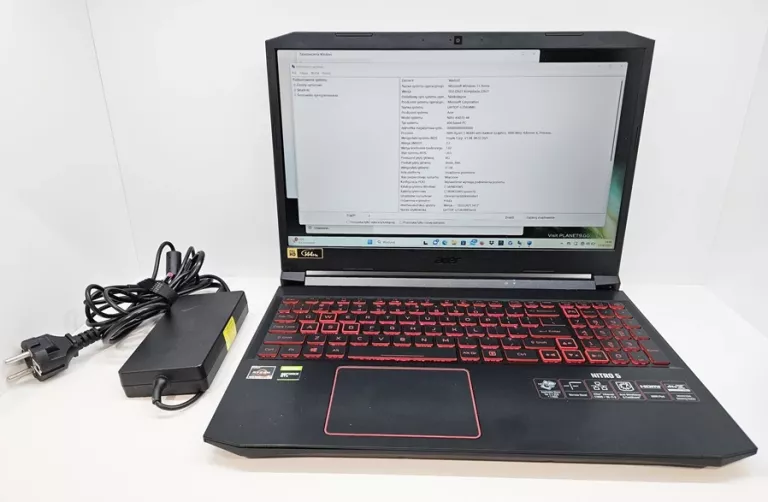 LAPTOP ACER NITRO 5 8/512 GB SSD ! PROMOCJA !
