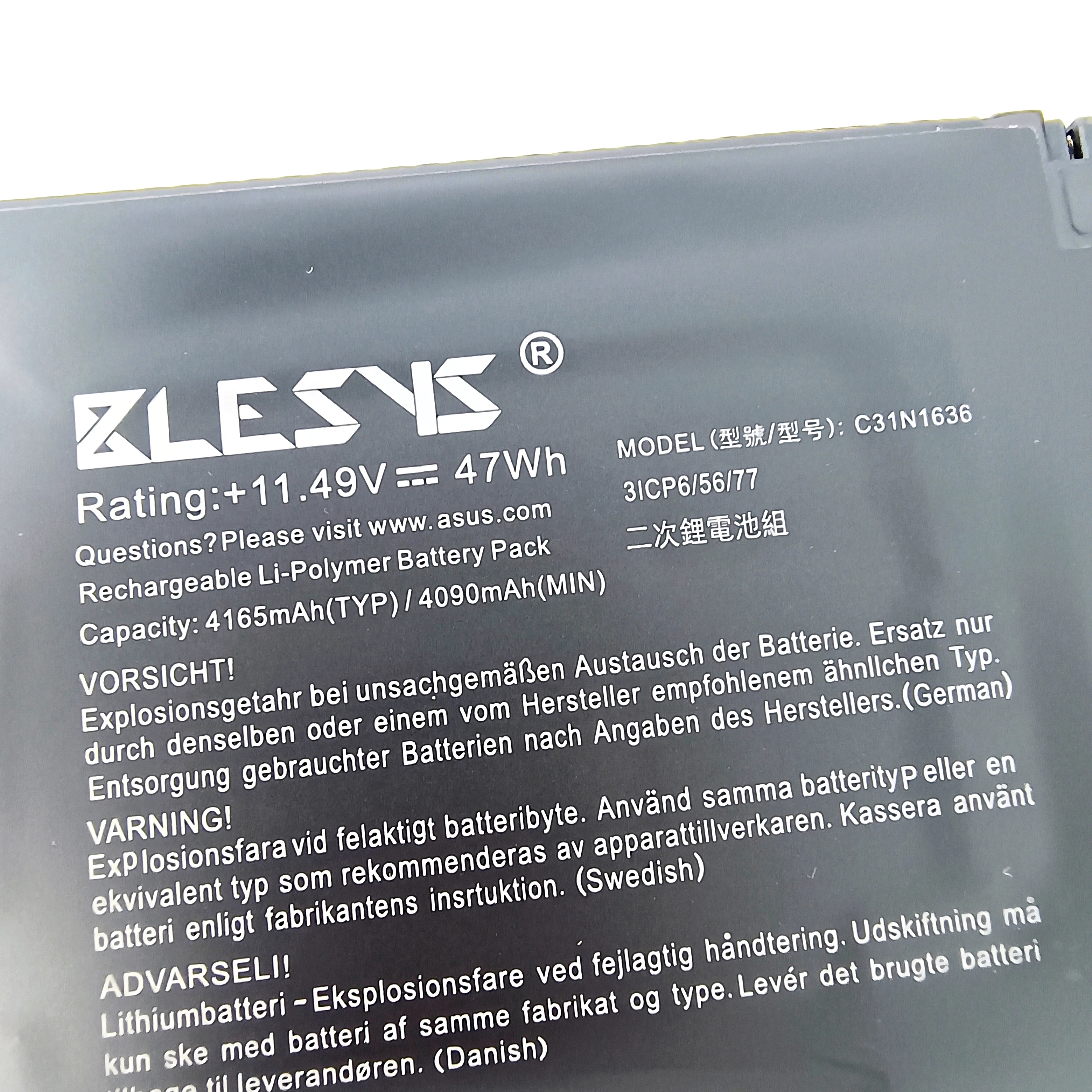 bateria-blesys-c31n1636-do-laptopow-asus-vivobook-pro-stan-uzywany