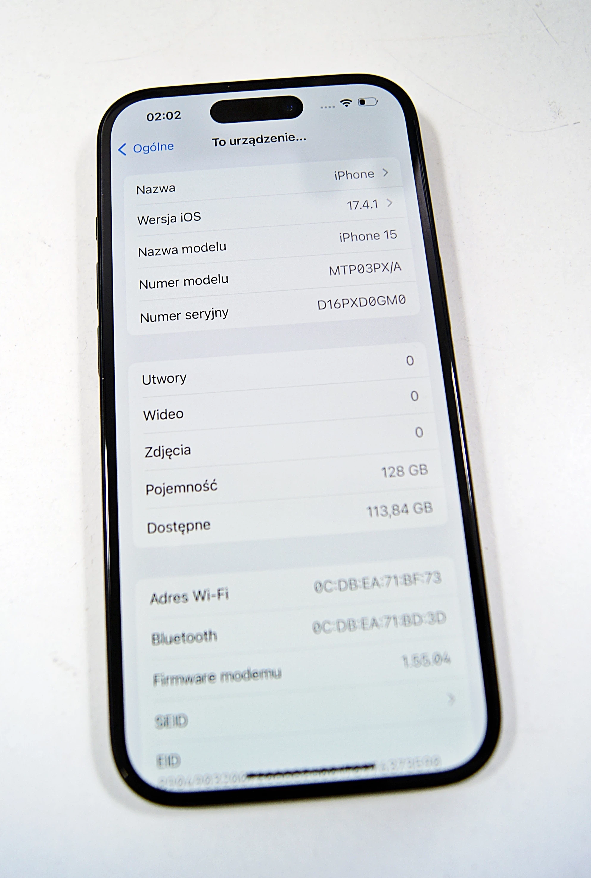 telefon-iphone-15-128-gb-pudelko-fv-z-ispot-100-bateria-ladny-stan-kolor-czarny