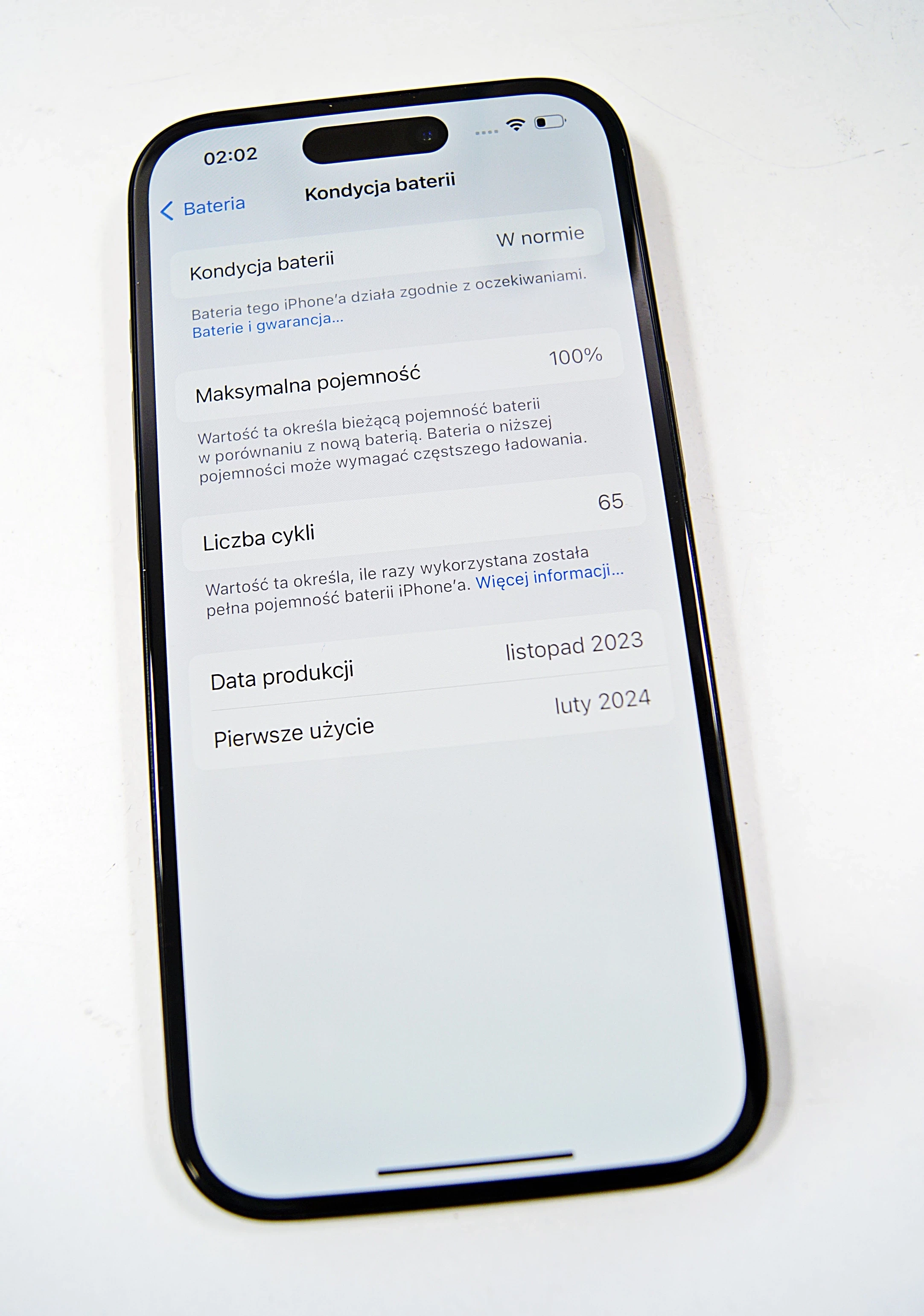 telefon-iphone-15-128-gb-pudelko-fv-z-ispot-100-bateria-ladny-stan-przekatna-ekranu-610