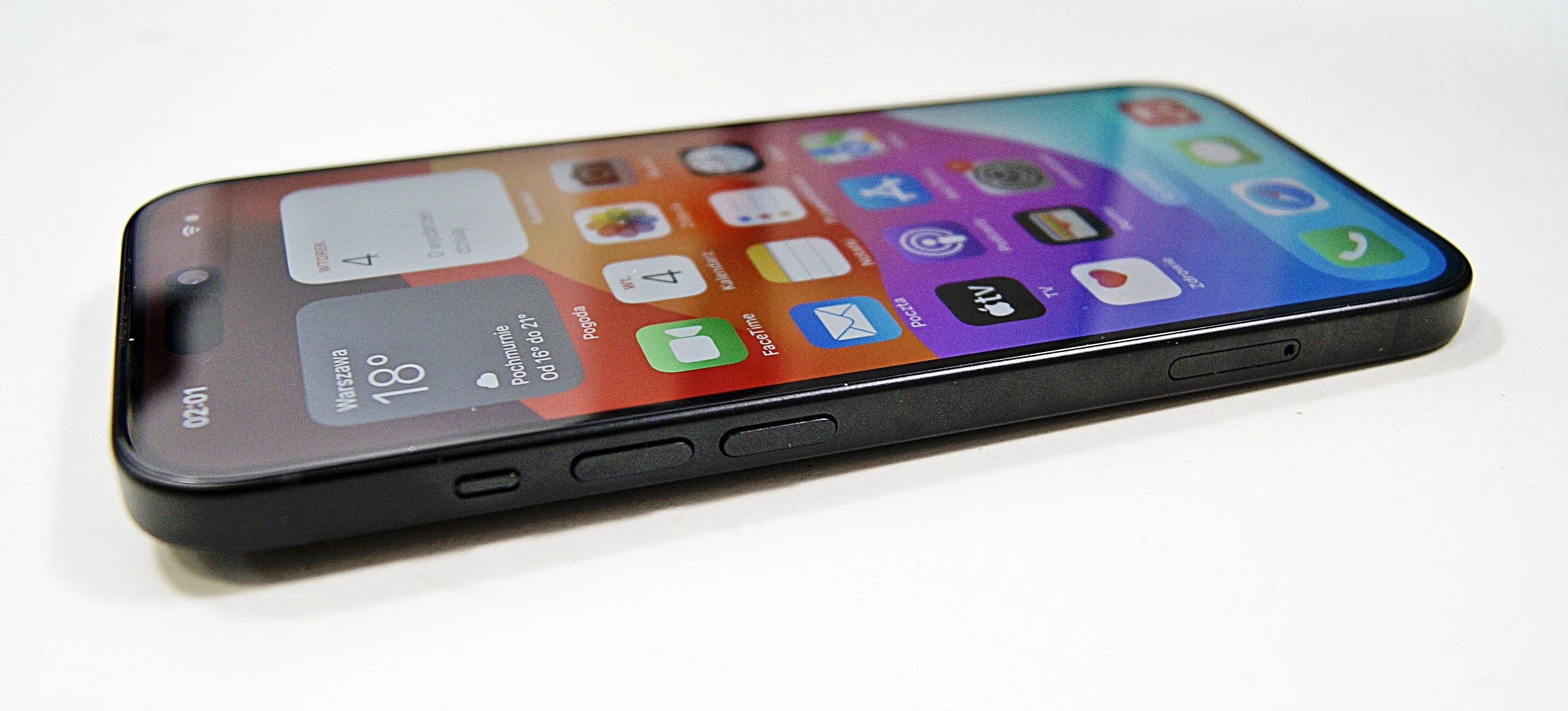 telefon-iphone-15-128-gb-pudelko-fv-z-ispot-100-bateria-ladny-stan-typ-smartfon