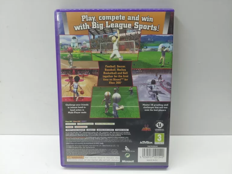 BIG LEAGUE SPORTS XBOX 360