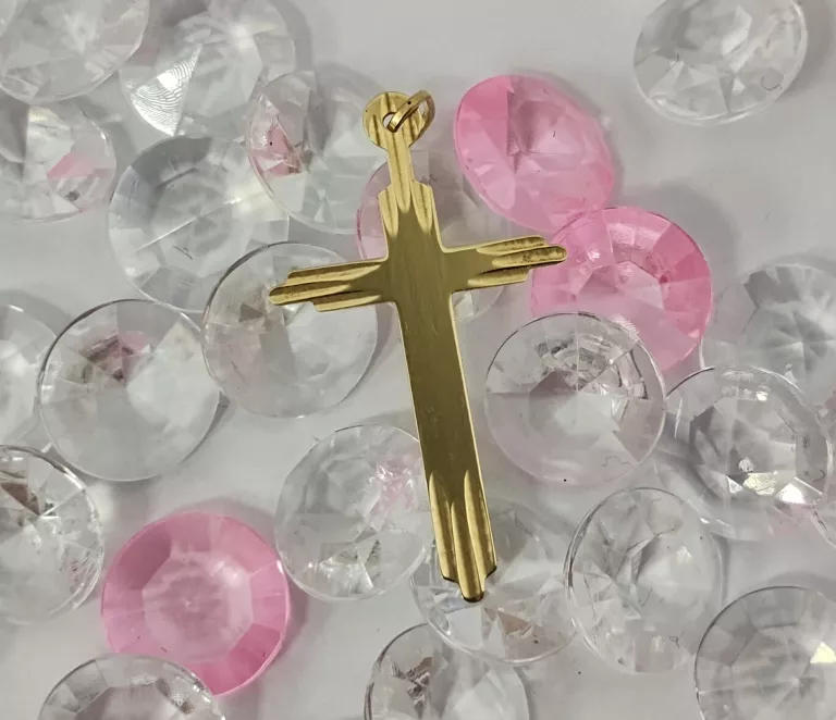 ZŁOTY DUŻY KRZYŻYK 585 W. 0,85G