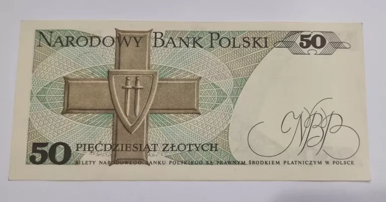 BANKNOT 50 ZŁ 1988 SERIA A GL8147488