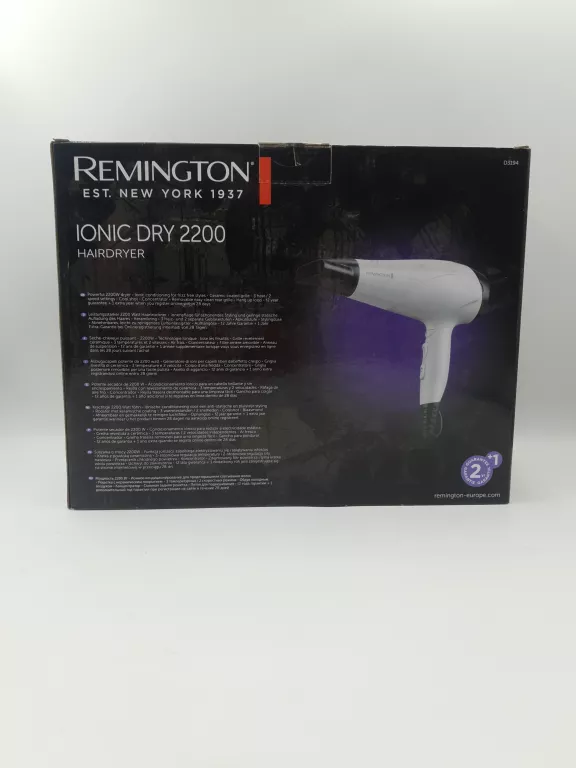 SUSZARKA DO WŁOSÓW REMINGTON IONIC DRY 2200 D3194 NOWA POLECAM