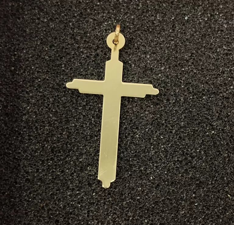 ZŁOTY DUŻY KRZYŻYK 585 W. 0,85G