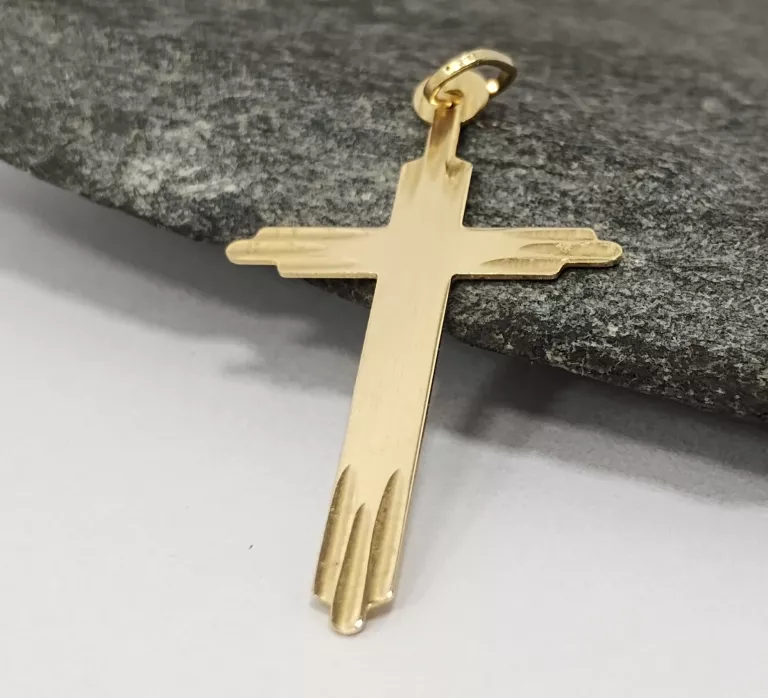 ZŁOTY DUŻY KRZYŻYK 585 W. 0,85G