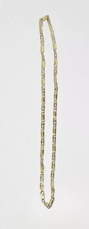 PIĘKNY ZŁOTY ŁAŃCUSZEK PRÓBA 750 WAGA 36,34 DŁUGOŚĆ 60CM