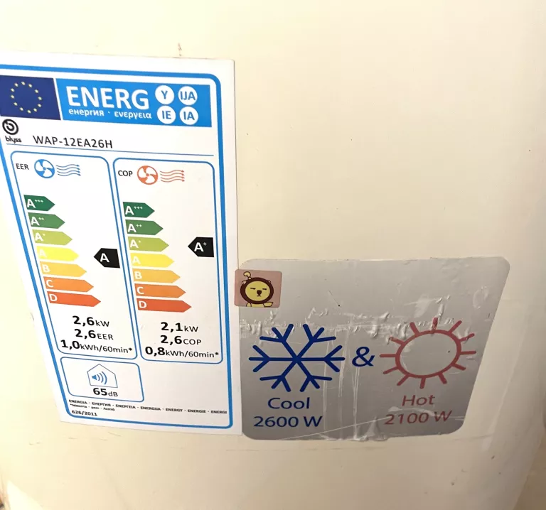 klimatyzator-kompakt-blyss-wap-12ea26h-stan-uzywany