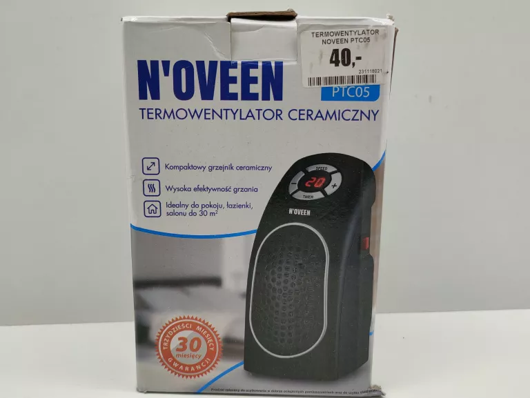 TERMOWENTYLATOR NOVEEN PTC05