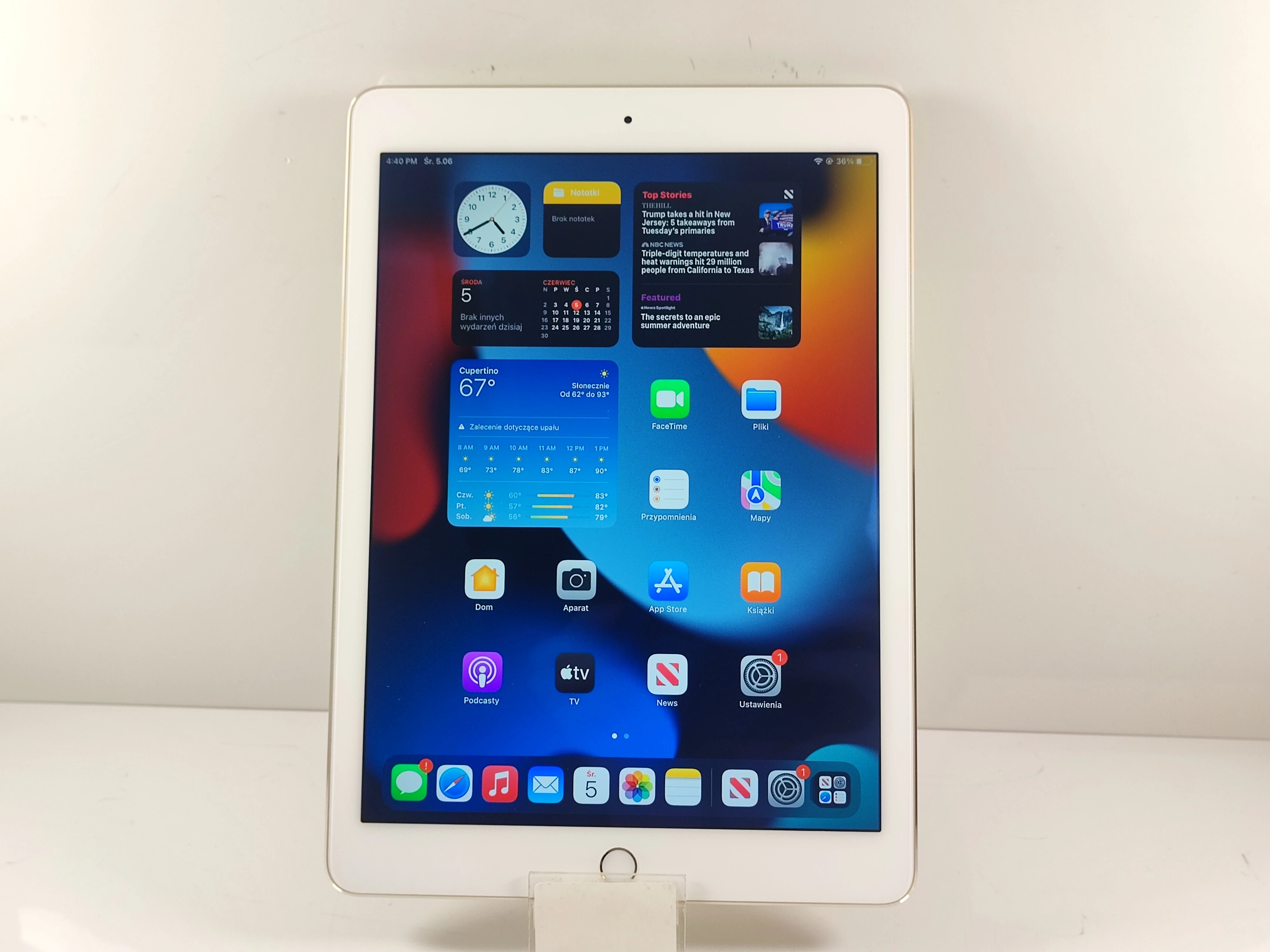 TABLET APPLE IPAD AIR 2 WI-FI (A1566) 32 GB KOMPLET