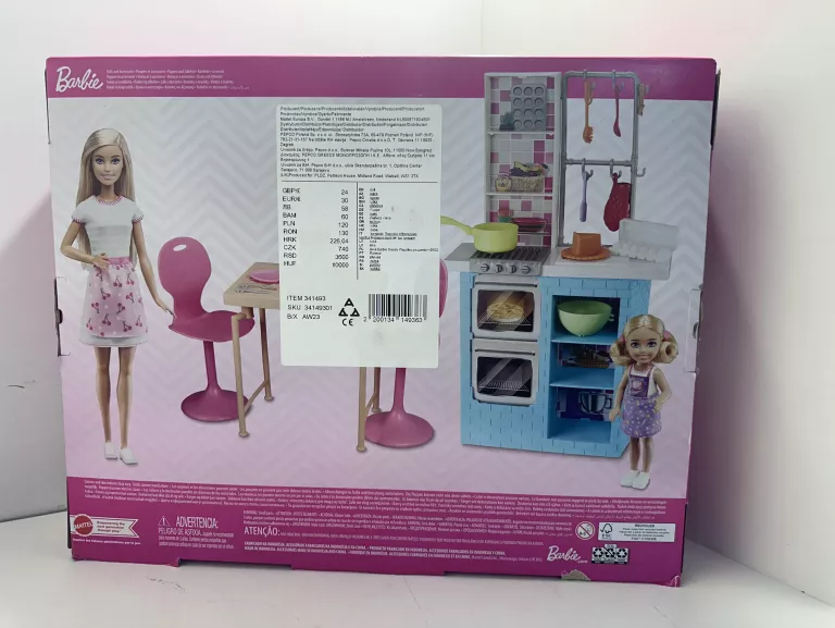 BARBIE SIOSTRY WSPÓLNE PIECZENIE ZESTAW HBX03