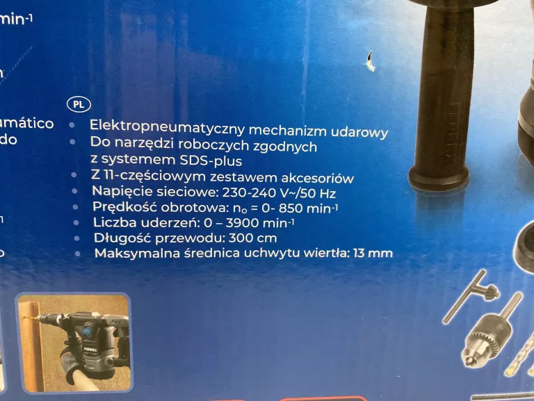 MŁOTOWIERTARKA FERREX FPB 1600 DOBRY STAN
