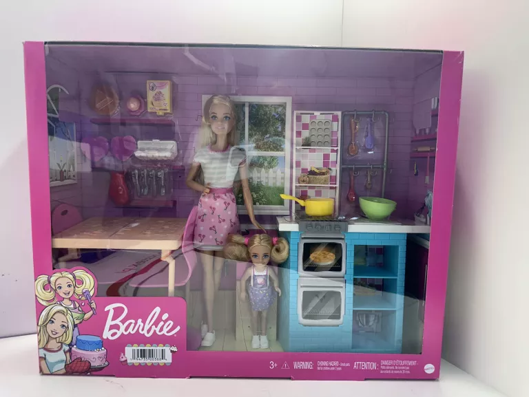 BARBIE SIOSTRY WSPÓLNE PIECZENIE ZESTAW HBX03
