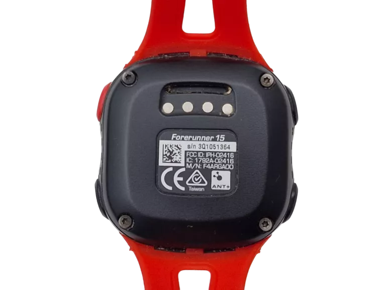SMARTWATCH GARMIN FORERUNNER 15 RED/BLACK