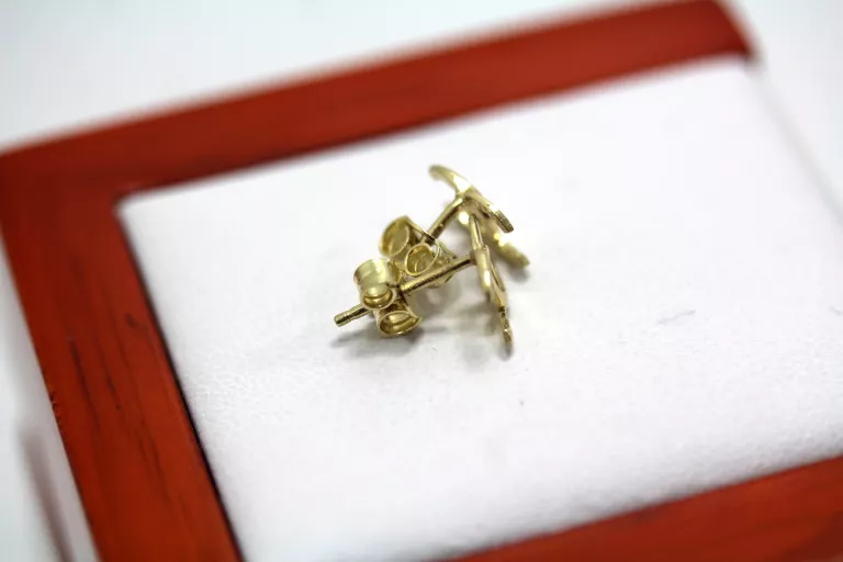 zlote-kolczyki-chanel-585-102g-kamien-bez-kamienia