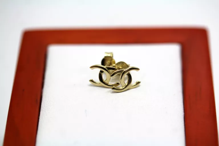 zlote-kolczyki-chanel-585-102g-material-zloto