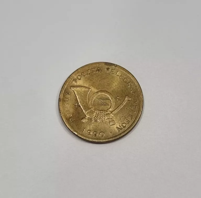 MONETA A - POCZTA POLSKA 1990 ŻETON