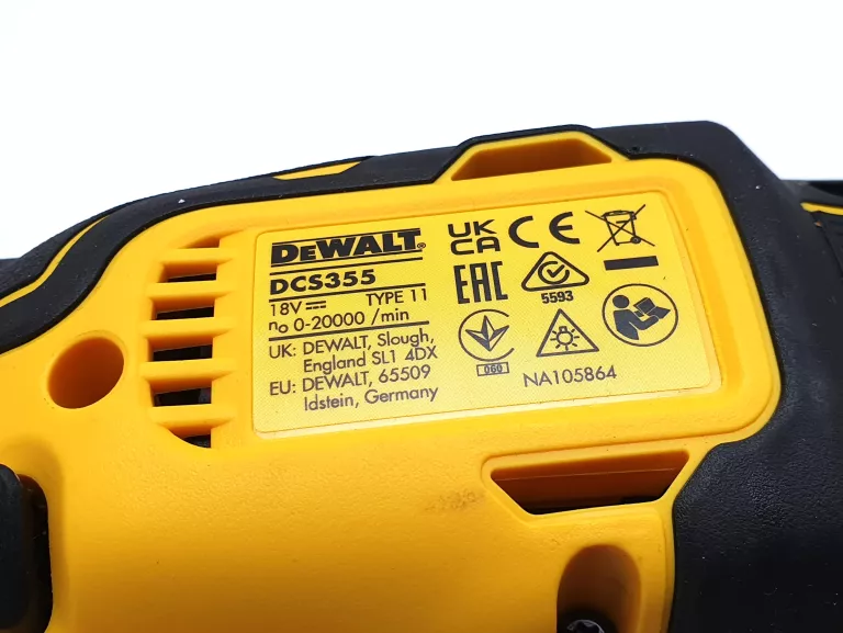DEWALT NARZĘDZIE WIELOFUNKCYJNE DCS355N