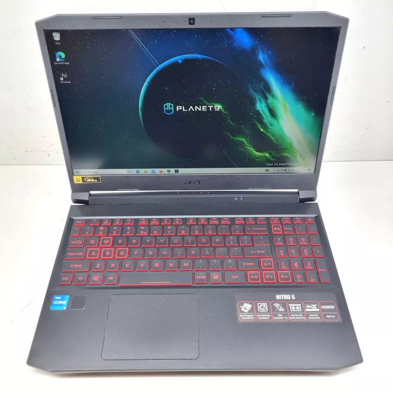 LAPTOP ACER NITRO 5 16GB RAM / I5 11TH / RTX 3050 / AN515-56-52H8 +ZASILAC