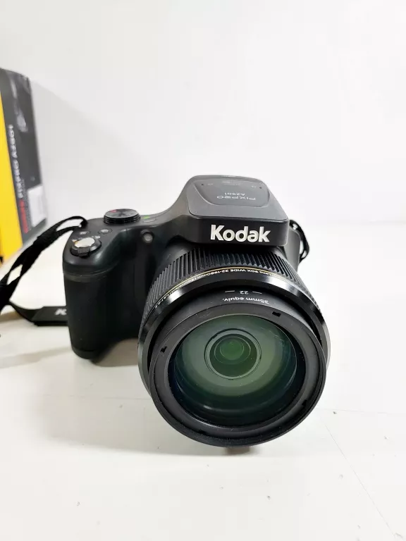 APARAT CYFROWY KODAK AZ901 CZARNY 20MPX 64GB KPL
