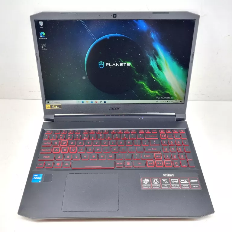 LAPTOP ACER NITRO 5 16GB RAM / I5 11TH / RTX 3050 / AN515-56-52H8 +ZASILAC