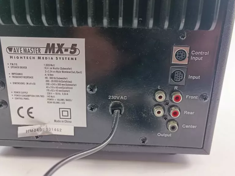 SUBWOOFER WAVEMASTER MX-5
