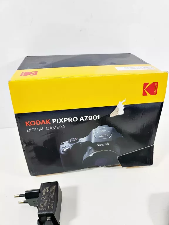 APARAT CYFROWY KODAK AZ901 CZARNY 20MPX 64GB KPL