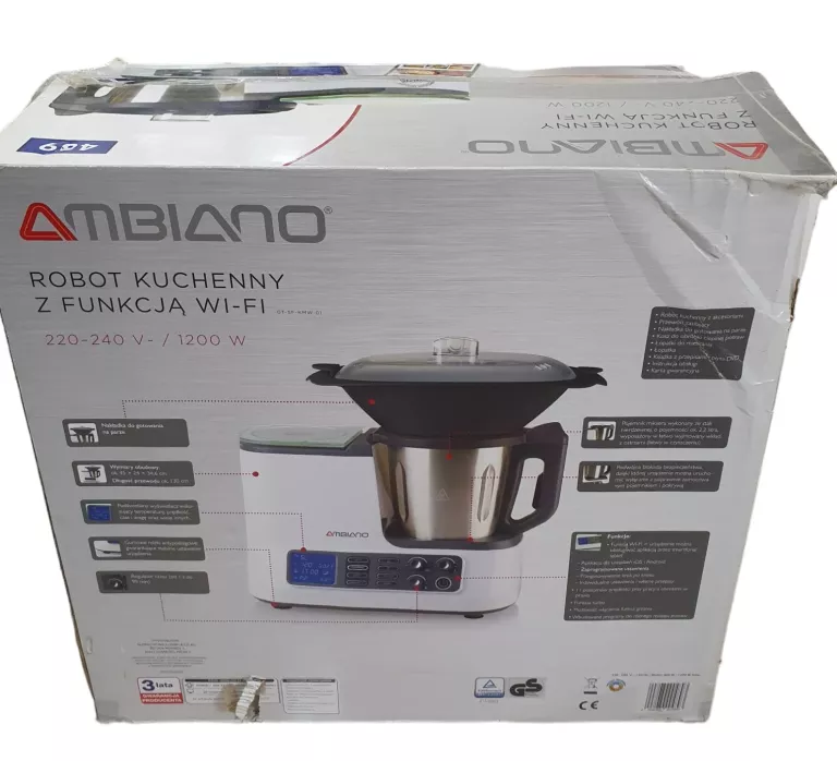 ROBOT KUCHENNY AMBIANO GT-SF-KMW-01 KOMPLET