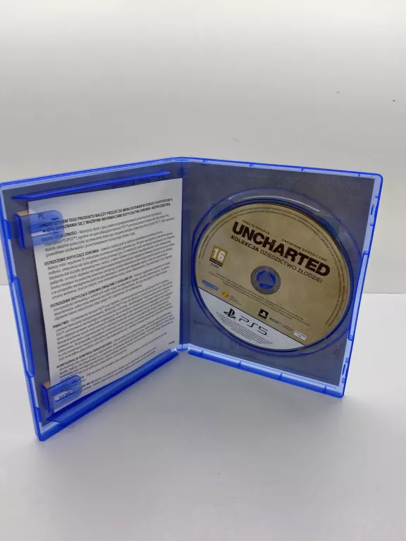 GRA UNCHARTED KOLEKCJA DZIEDZICTWO ZŁODZIEI PS5