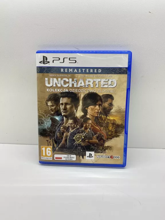 GRA UNCHARTED KOLEKCJA DZIEDZICTWO ZŁODZIEI PS5